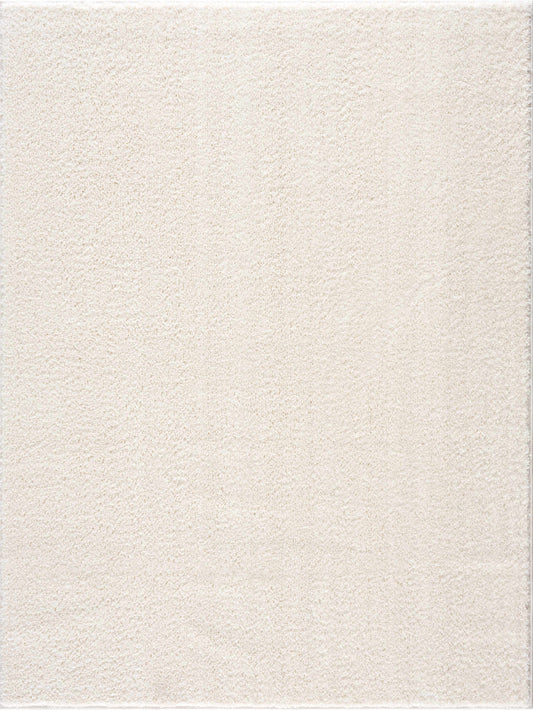 Judy White Washable Area Rug