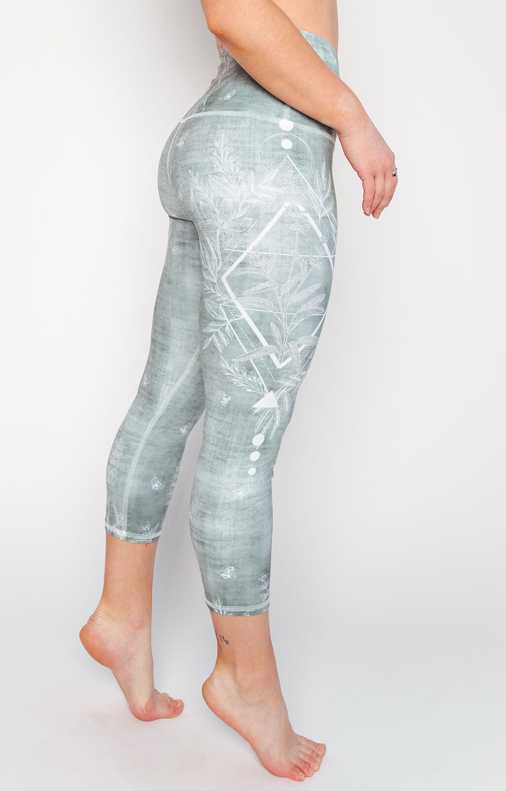 Capri Legging - Pure Sage