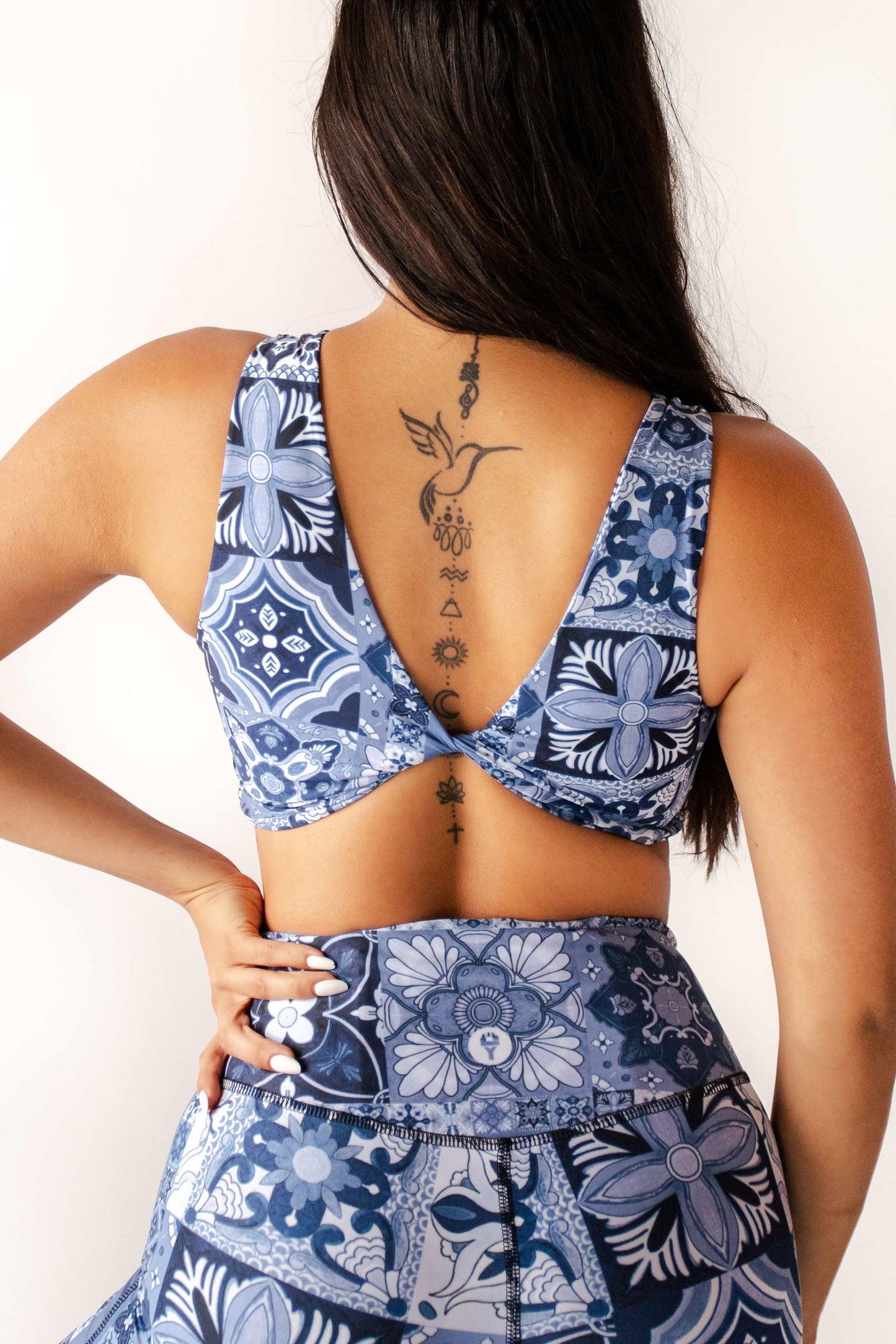 Twist & Turn Bra - Mosaic In Blue