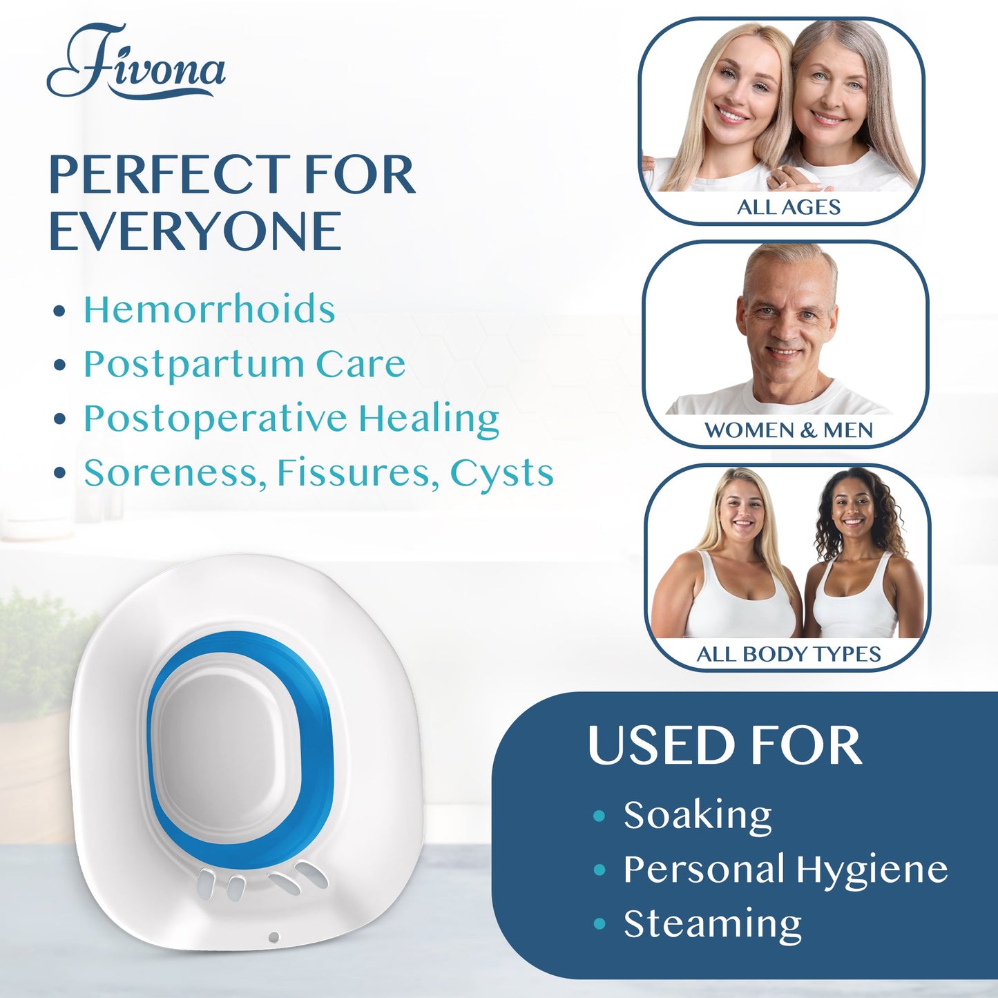 Expandable Sitz Bath Seat