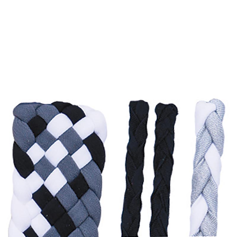 3 Pack Black In Between Variety Pack Headband | Pom Braid Hair Accessory