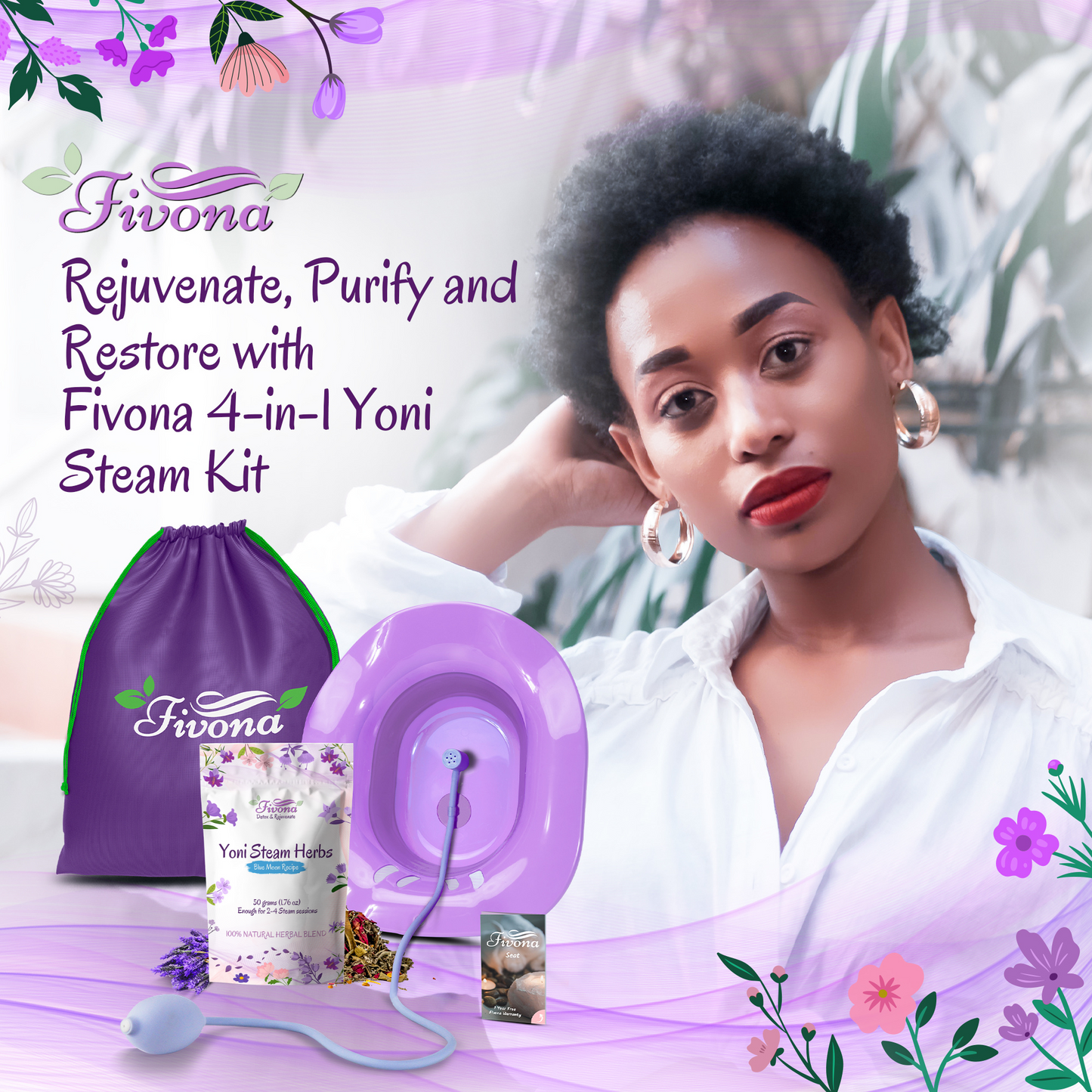 4 in 1 Yoni Steaming Kit
