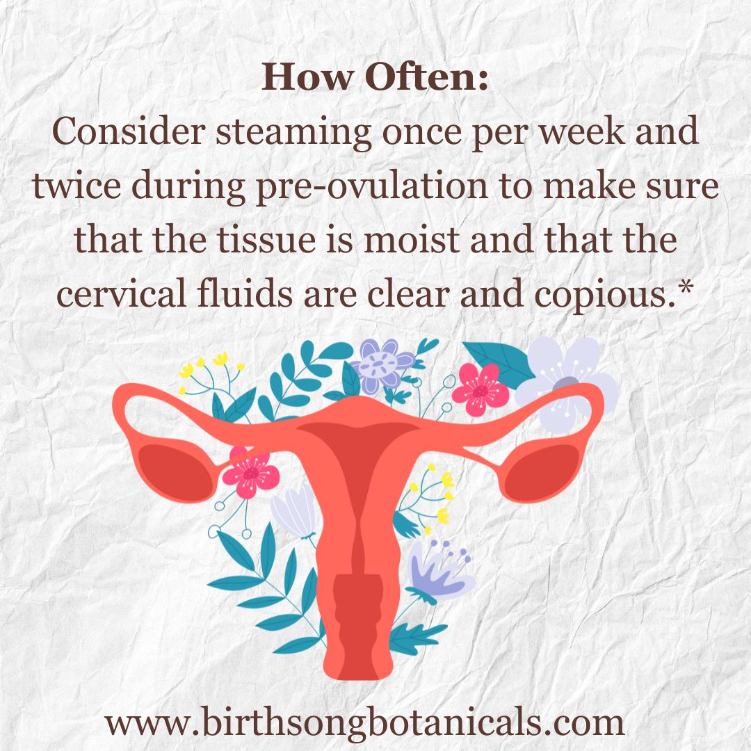 Yoni Steam for Fertility* Organic Herbal Vaginal Steaming Blend to Support Fertility and Womb Health, V Steam Herb, Vaginal and Uterine Care 3 oz.