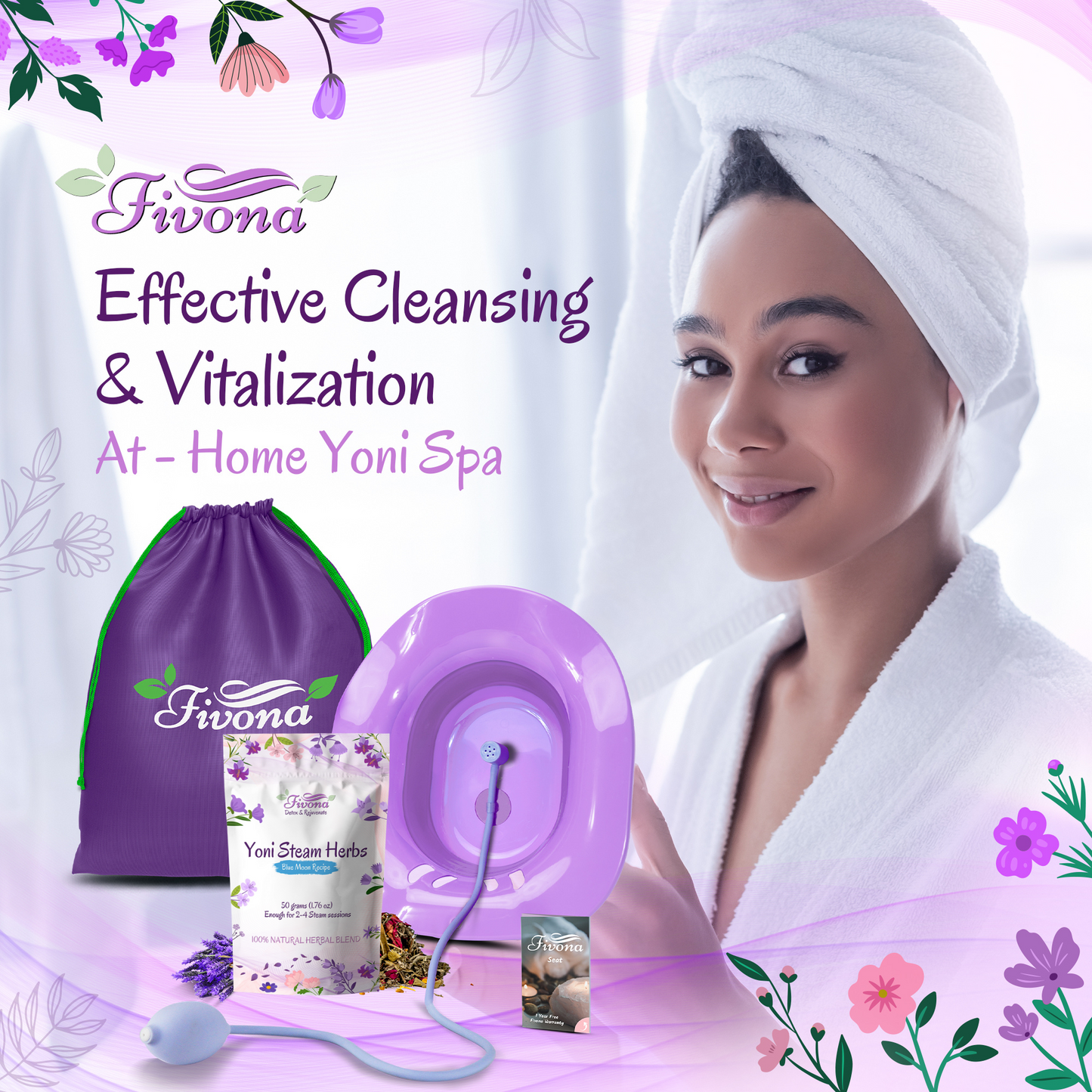 4 in 1 Yoni Steaming Kit