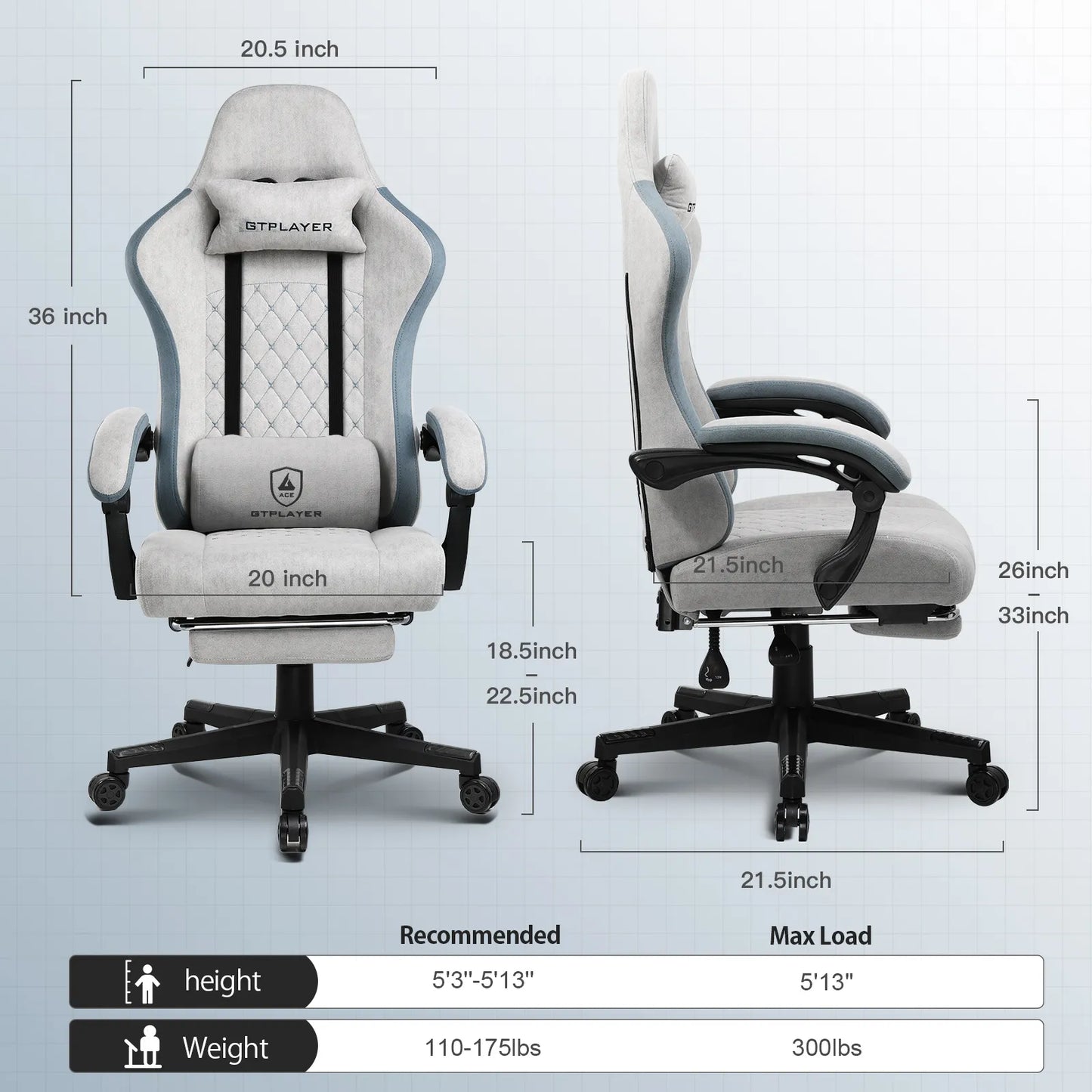 Footrest Series LR002 A