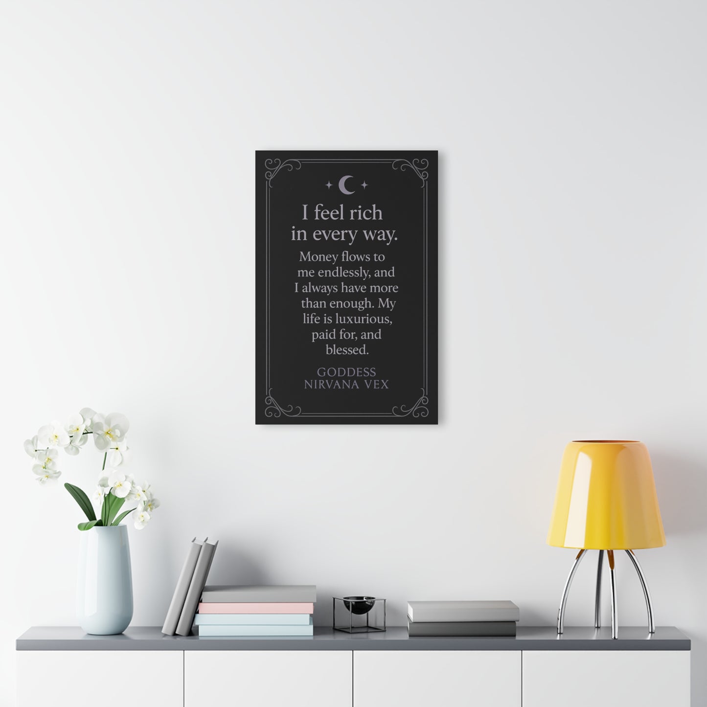 'I Feel Rich in Every Way' Acrylic Print