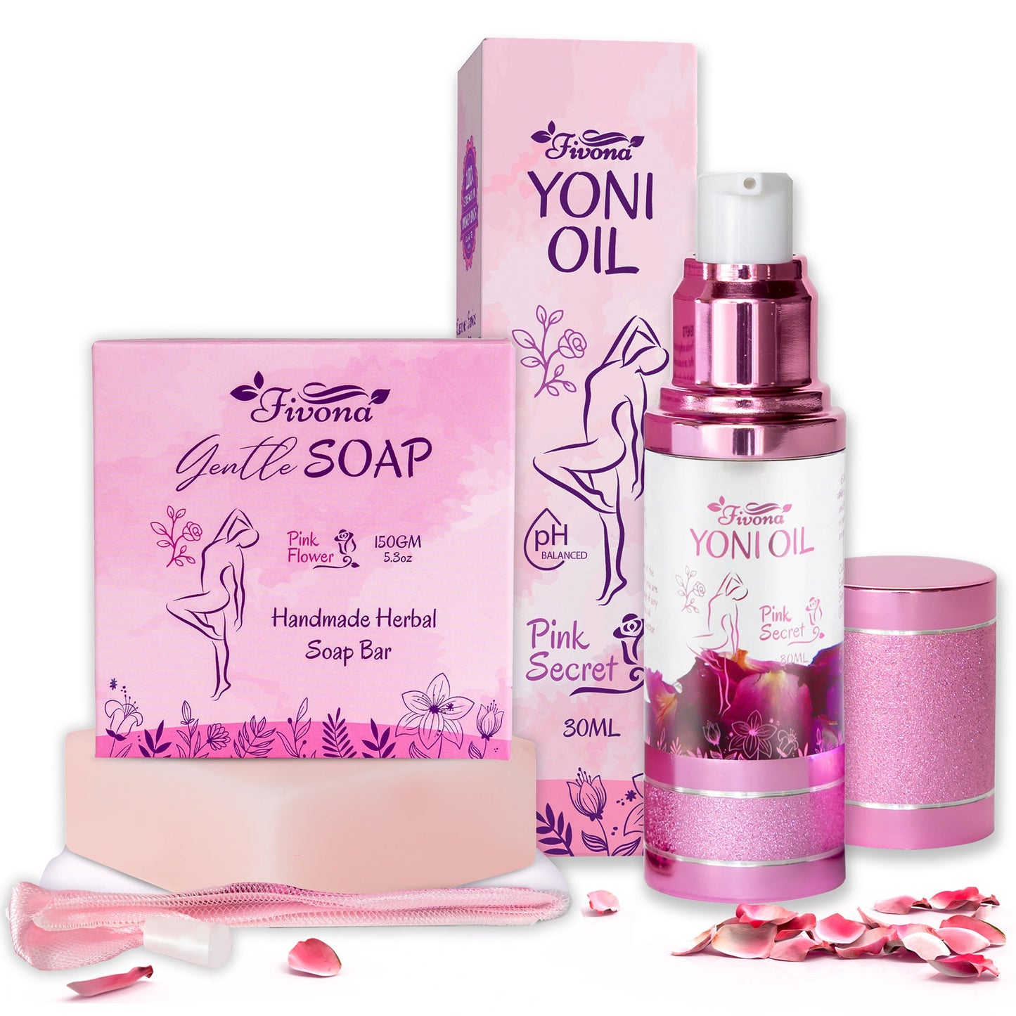2 in 1 Set | Yoni Oil & Soap Bar