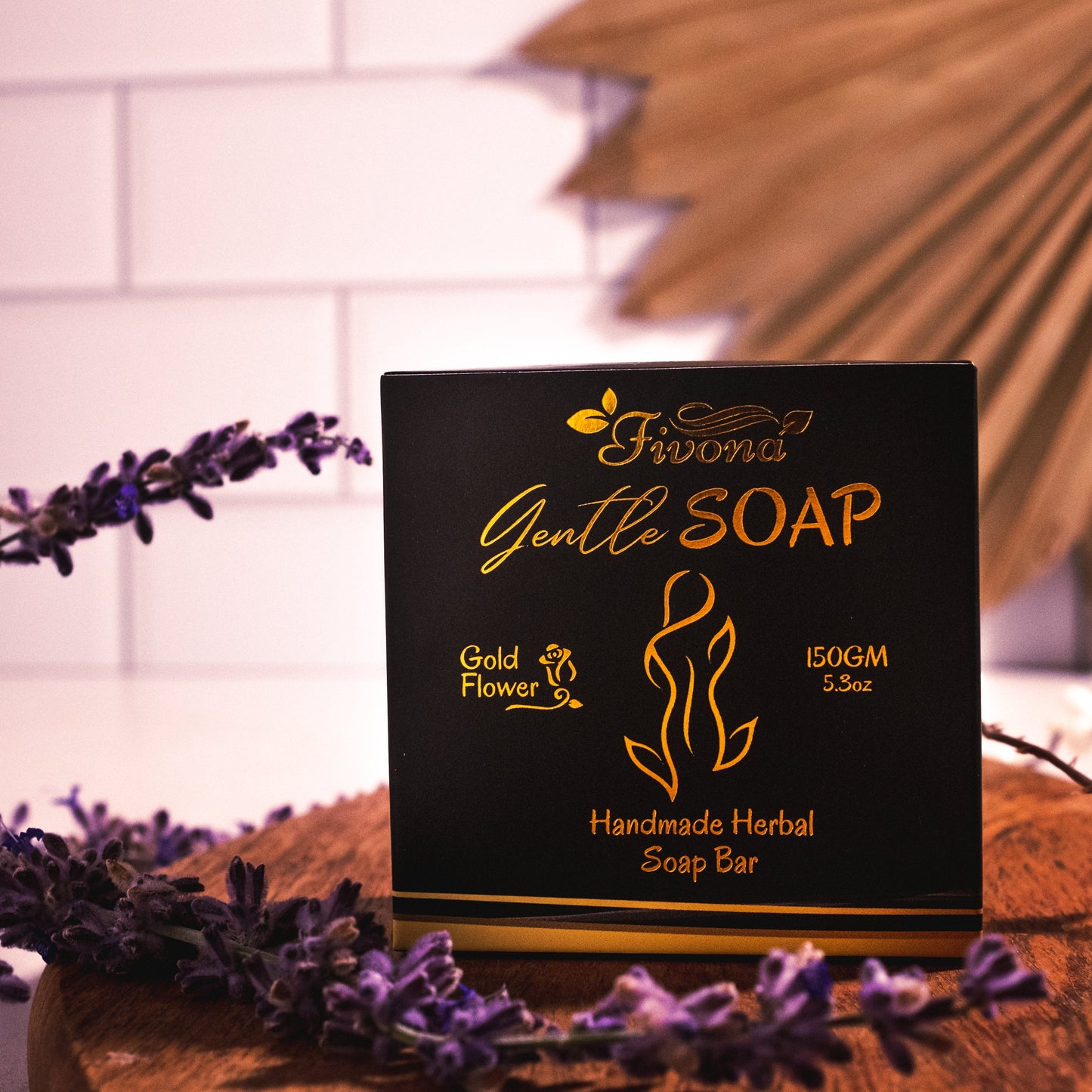 Gentle Yoni Soap | Gold Flower | 5.3oz