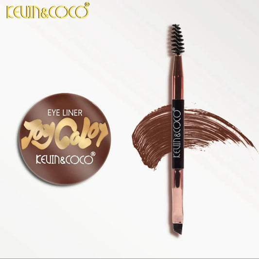 Kevin & Coco Joy Colors Eye Liner Brown & Black with Brush