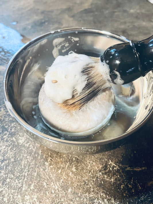 Tallow and Goat Milk Soap Shave Soap