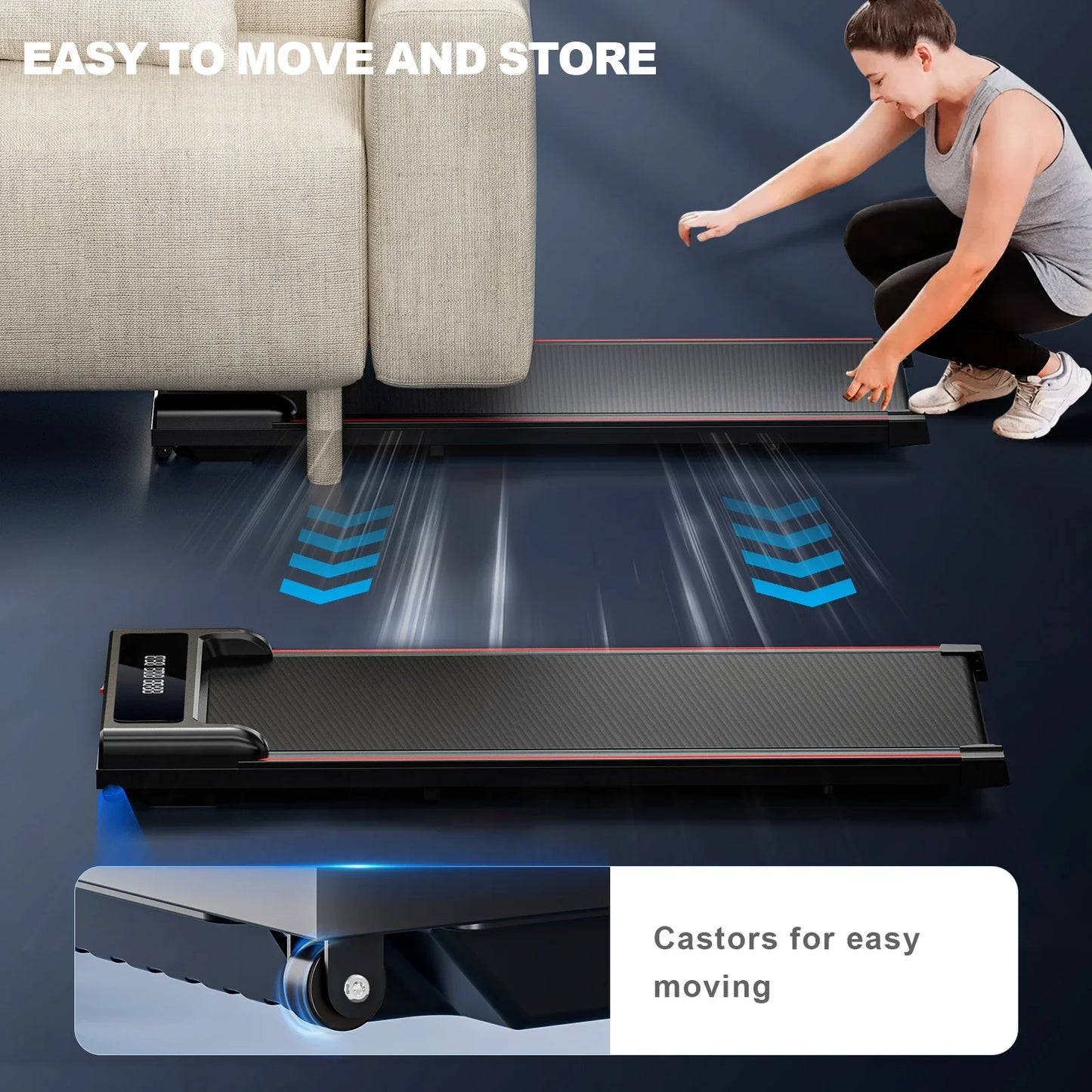 Walking Pad, Under Desk Treadmill HTM-120