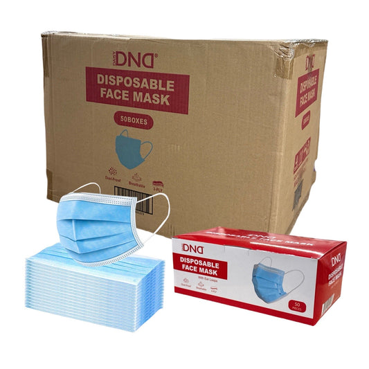 *Case DND Face Mask Blue - 50 Boxes