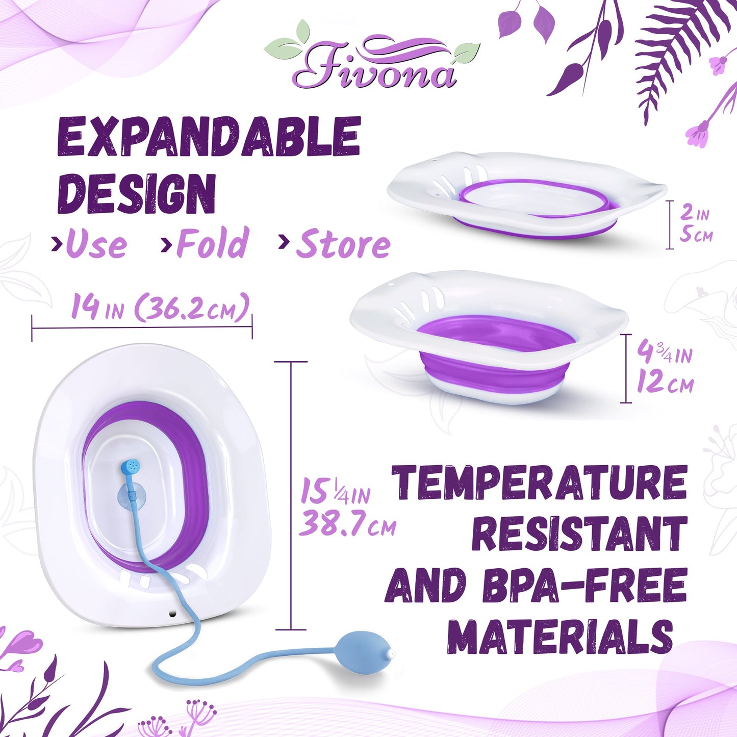 3 in 1 Sitz Bath Soaking Kit