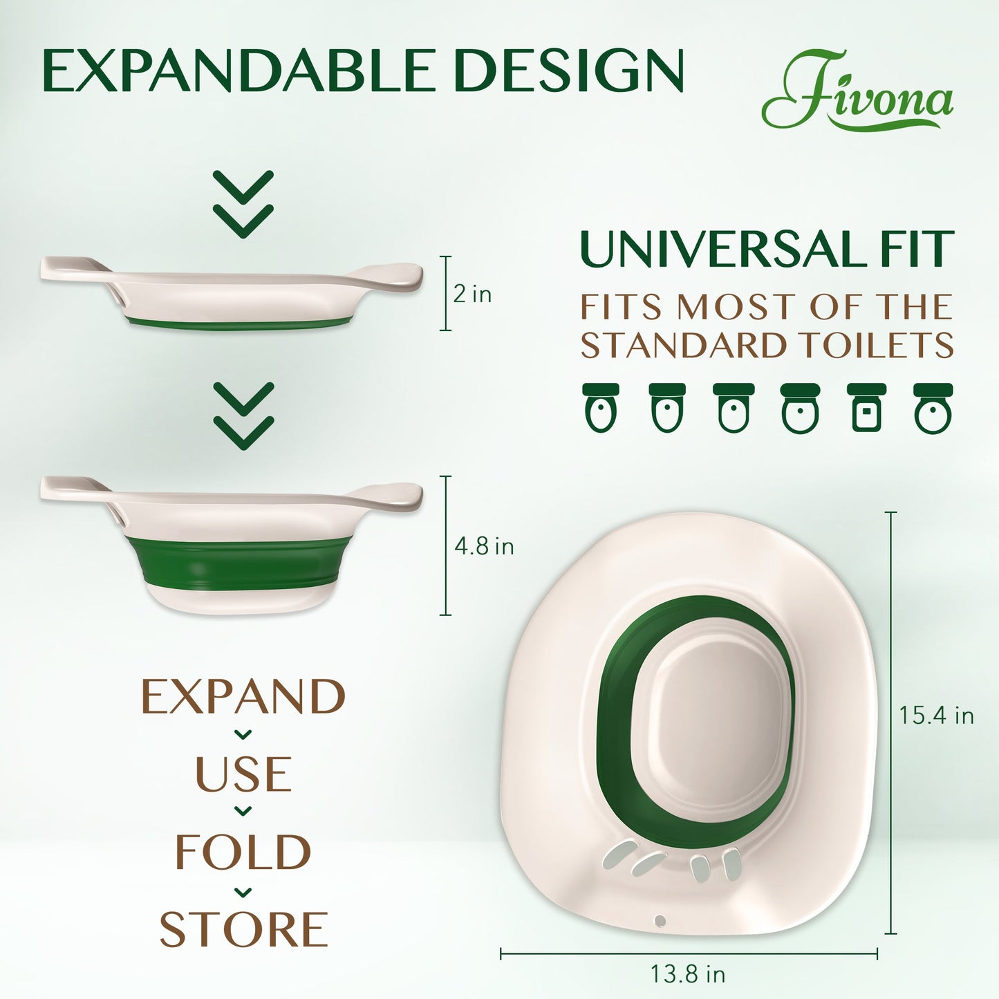 Expandable Sitz Bath Seat
