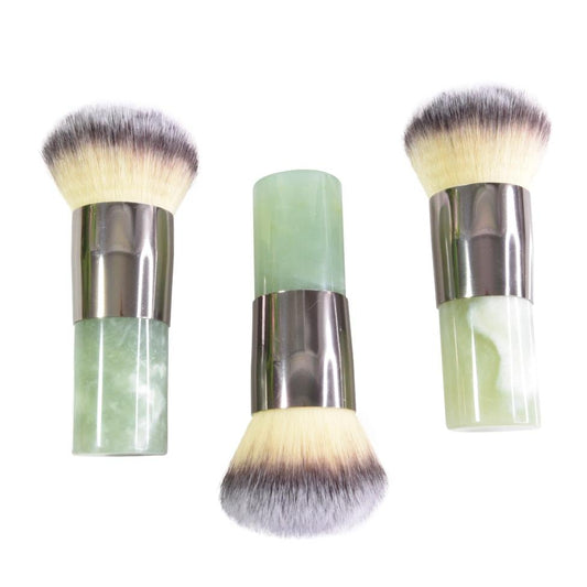 Jade Kabuki Makeup Brush