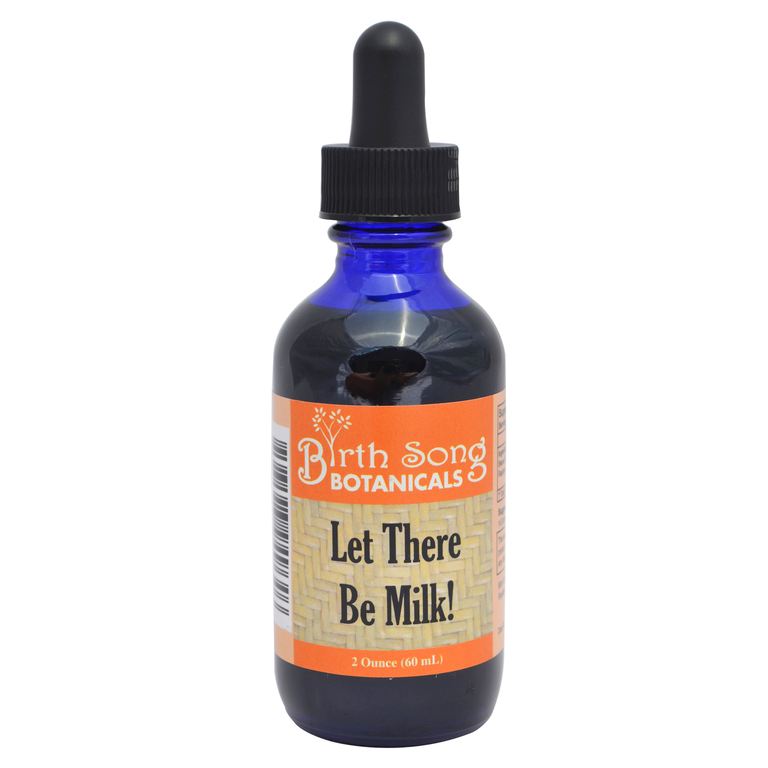Let There Be Milk 2 oz. Herbal Lactation Tincture To Support Breast Milk Supply* For Breastfeeding and Pumping Moms