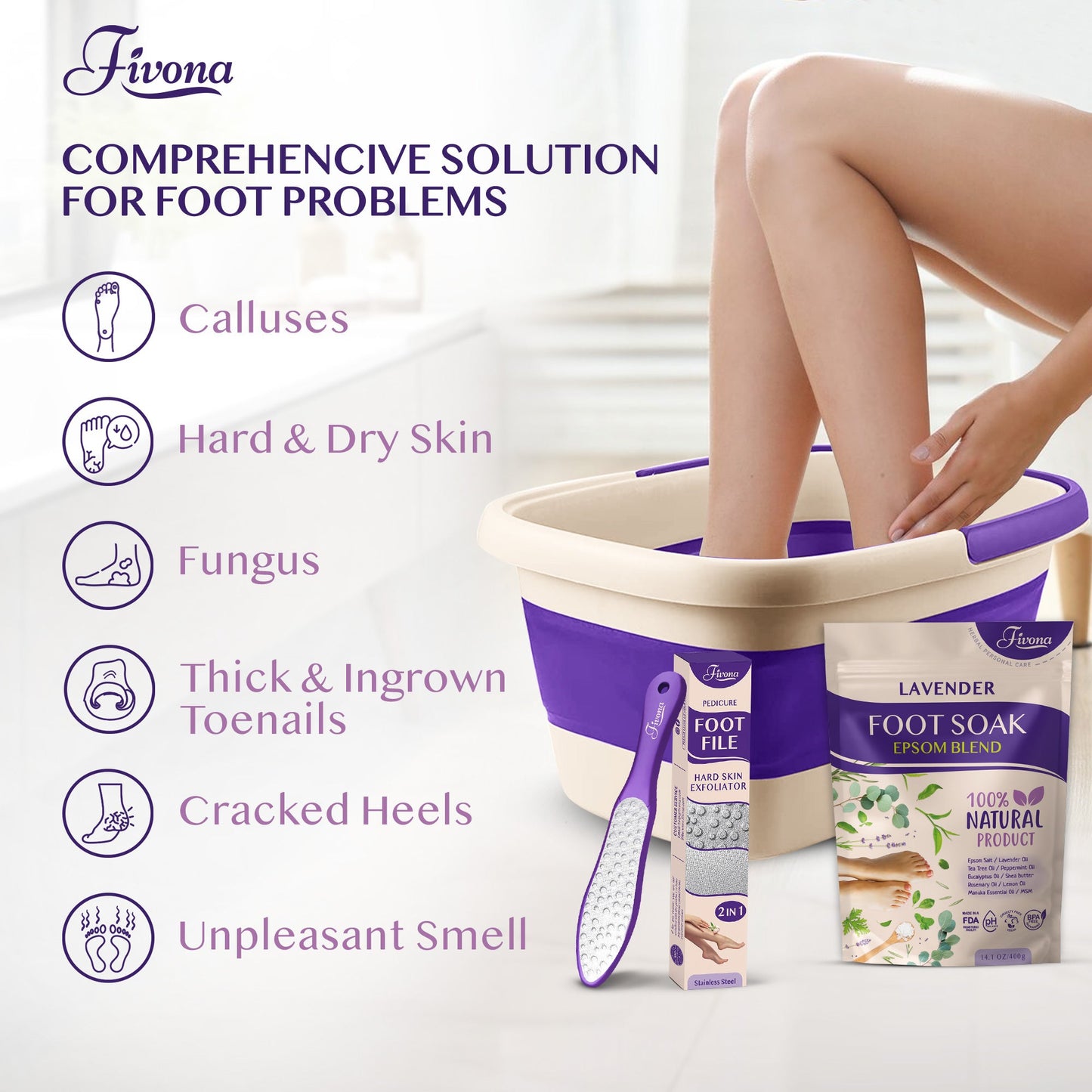 Foot Care Kit 3 in 1