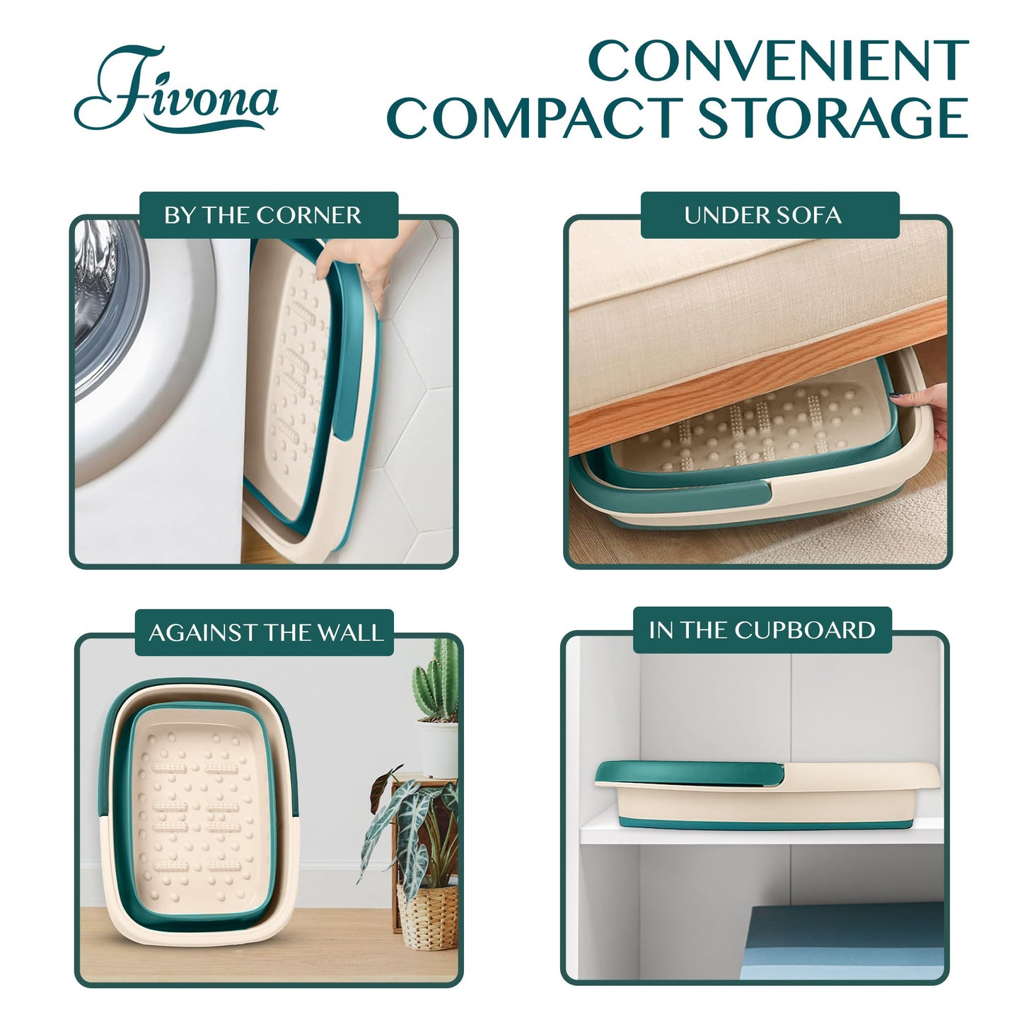 Collapsible Foot Soak Basin
