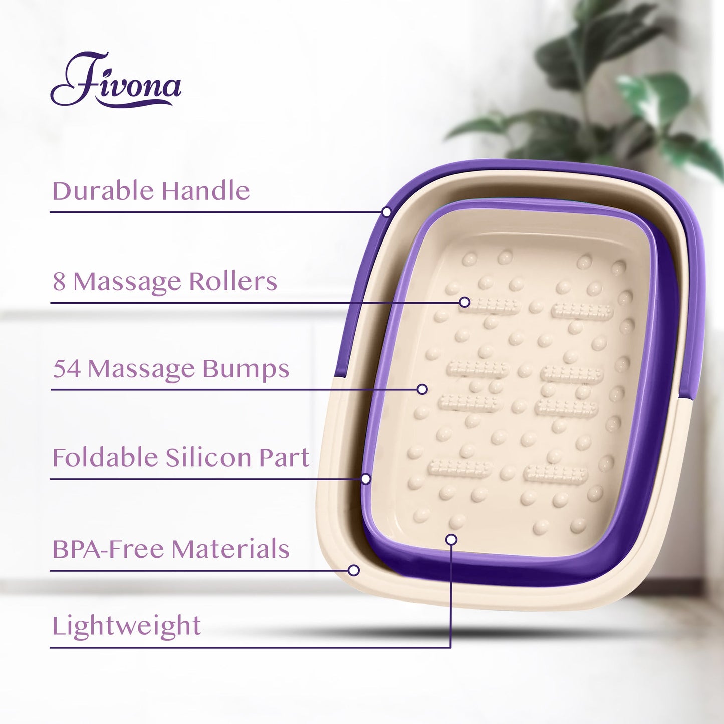 Collapsible Foot Bath Basin