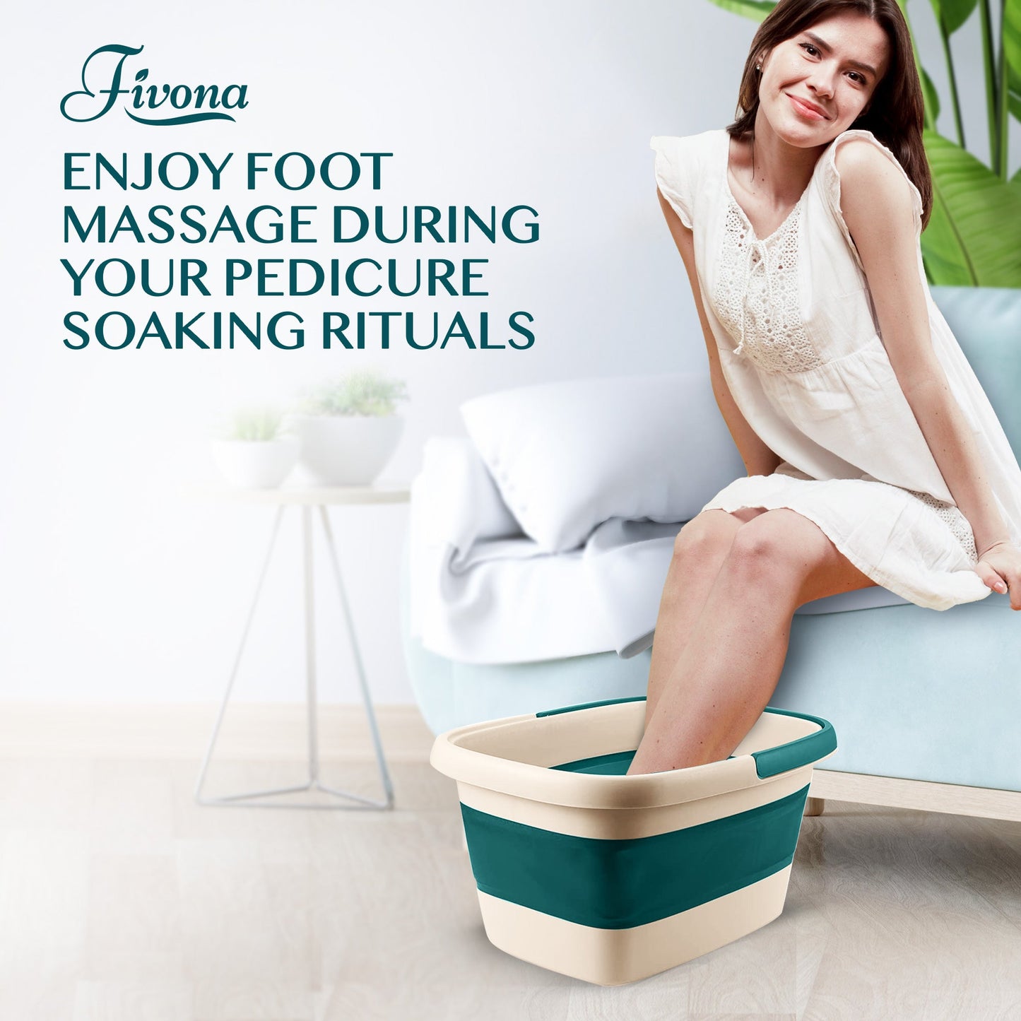 Collapsible Foot Soak Basin