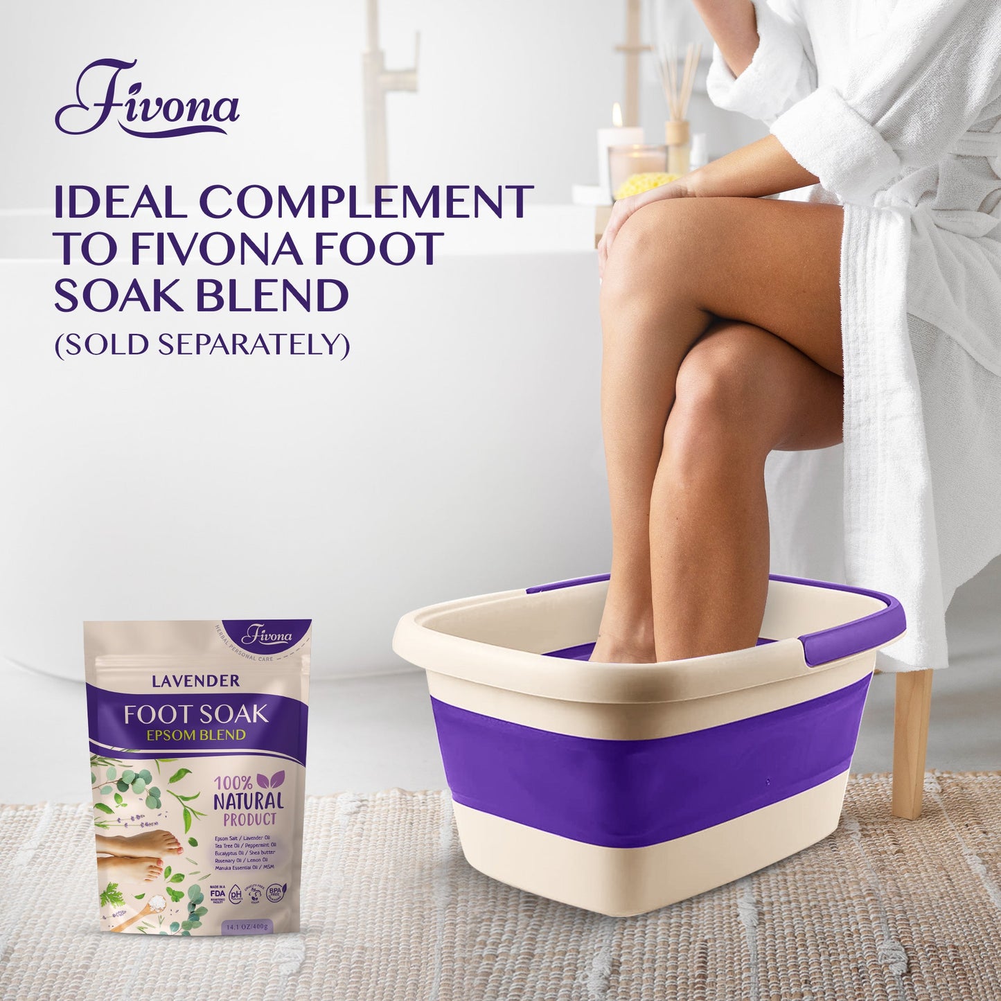 Collapsible Foot Bath Basin