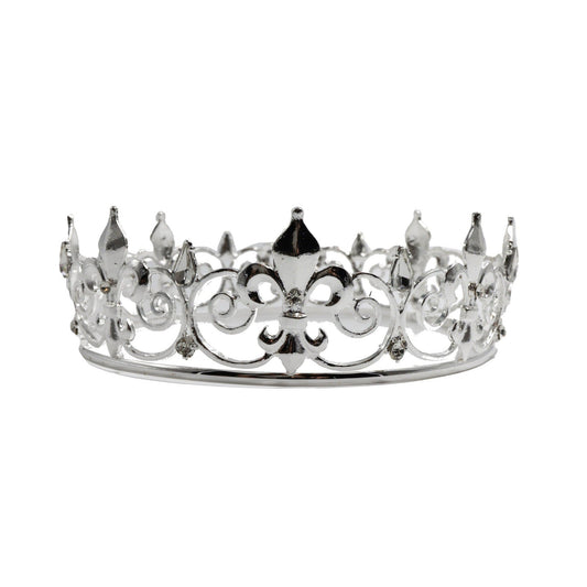 Royalty is Earned Unisex Circular Crown in Gold or Silver | Royalty Crown or Photo Prop Hair Accessory