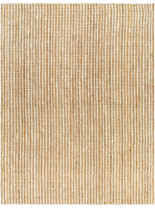 Ambel Tan&Brown Jute Rug
