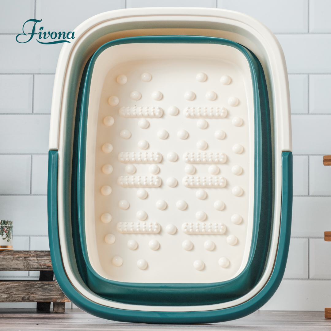 Collapsible Foot Soak Basin