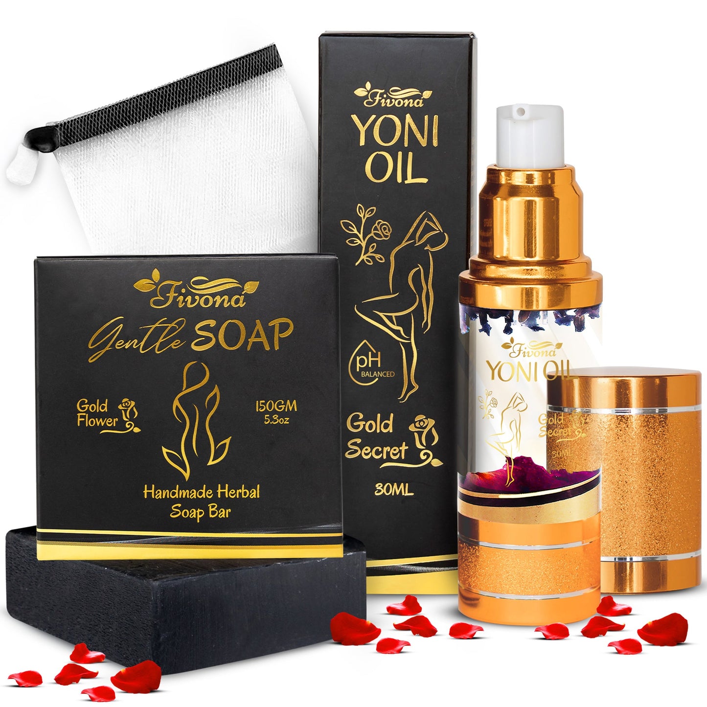 2 in 1 Set | Yoni Oil & Soap Bar