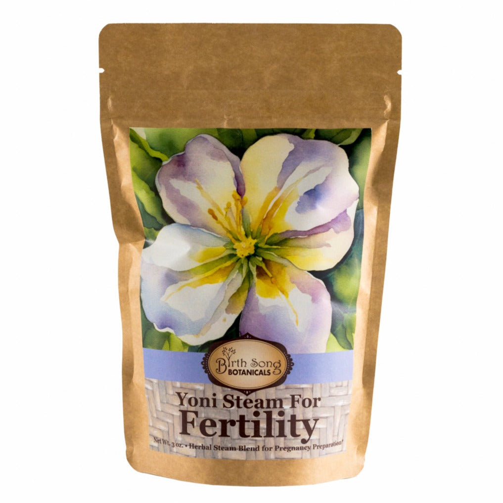 Yoni Steam for Fertility* Organic Herbal Vaginal Steaming Blend to Support Fertility and Womb Health, V Steam Herb, Vaginal and Uterine Care 3 oz.