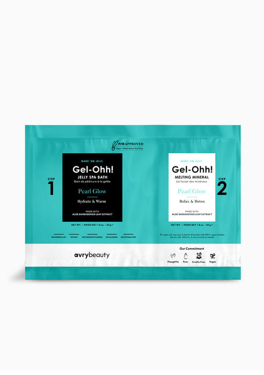 *Gel-Ohh! Jelly Spa Bath - Pearl Glow (CASE 30PC)