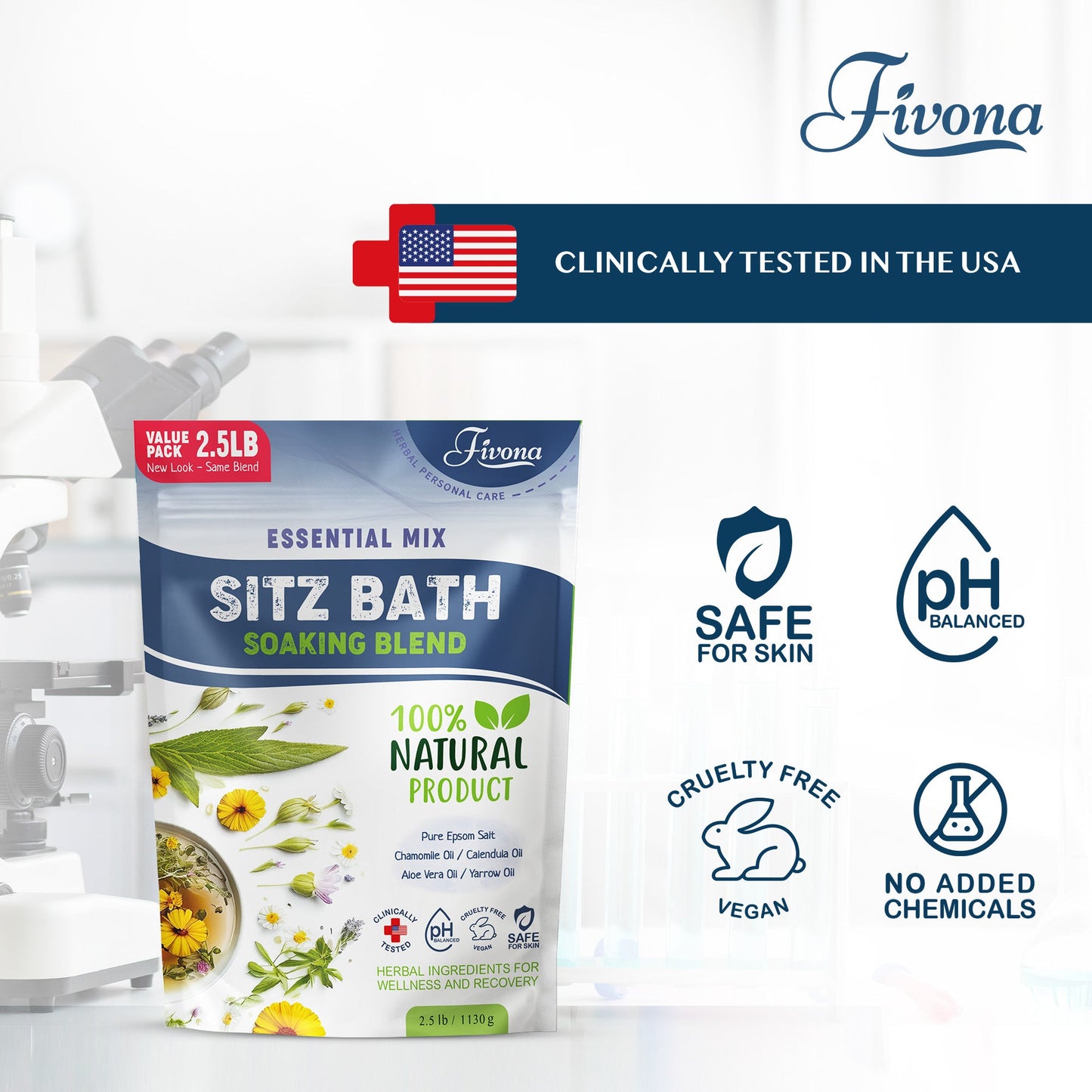 2 in 1 Sitz Bath Soaking Kit
