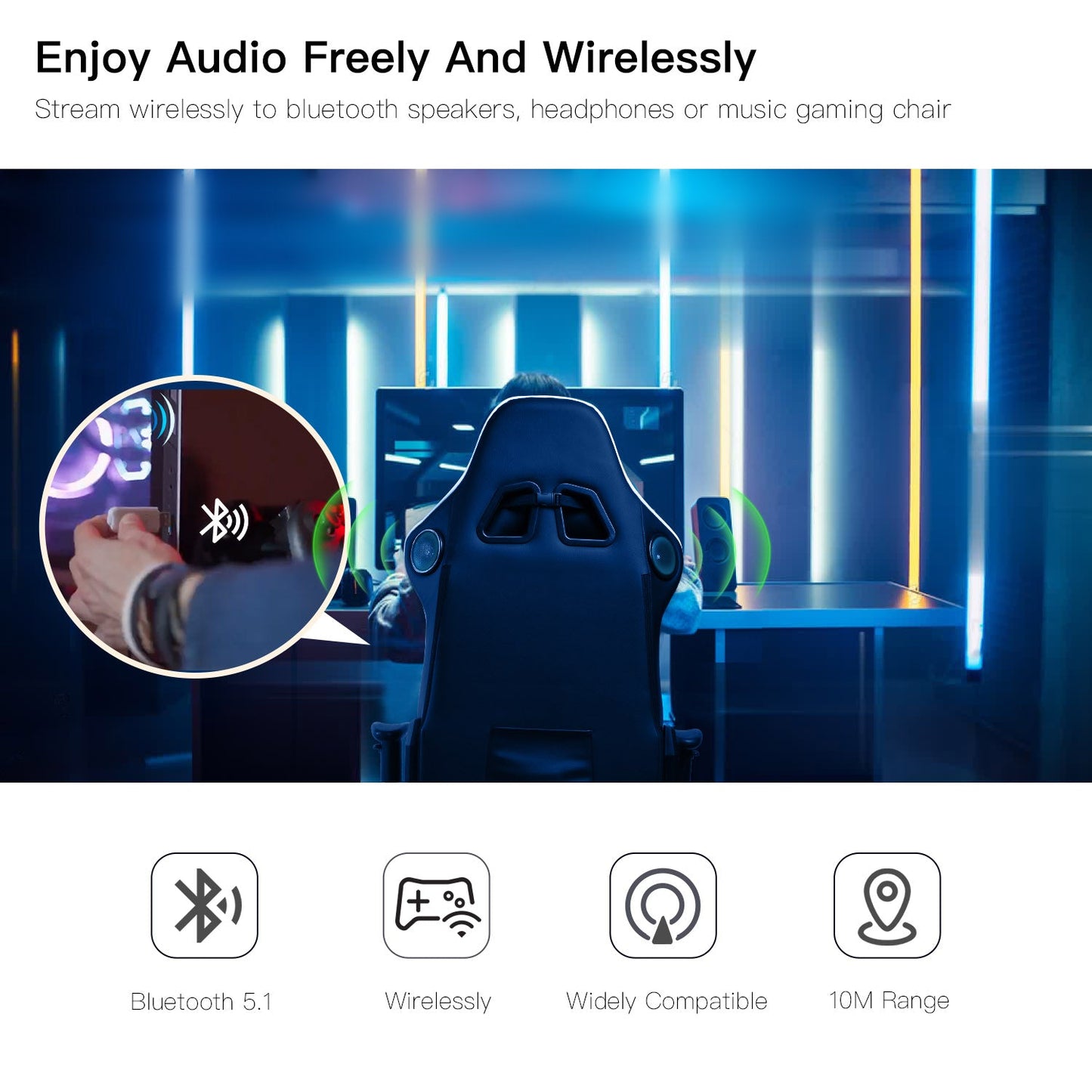 GT Lynck1 USB Bluetooth Transmitter