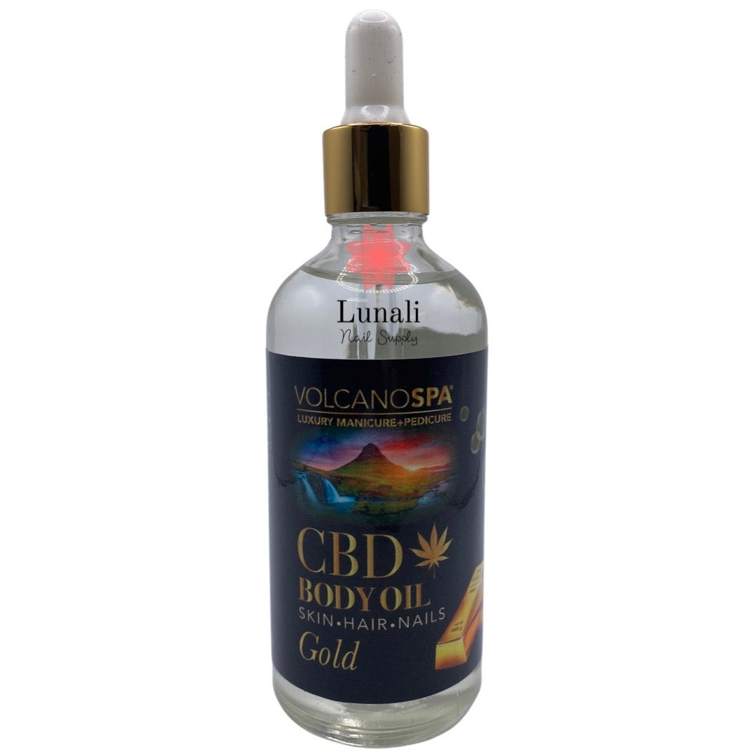 Natural Massage Oil for Skin, Hair , Nail - Gold 4oz