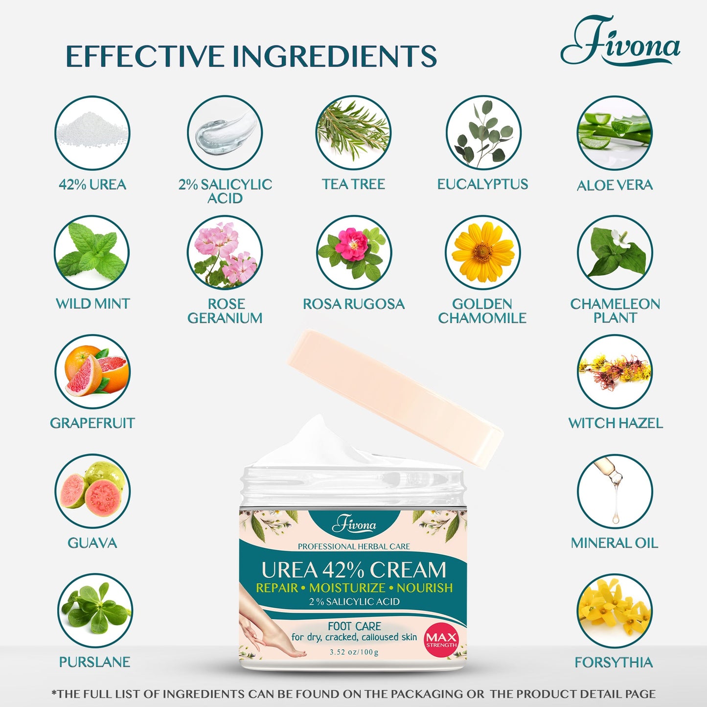 42% Urea Cream with Tea Tree