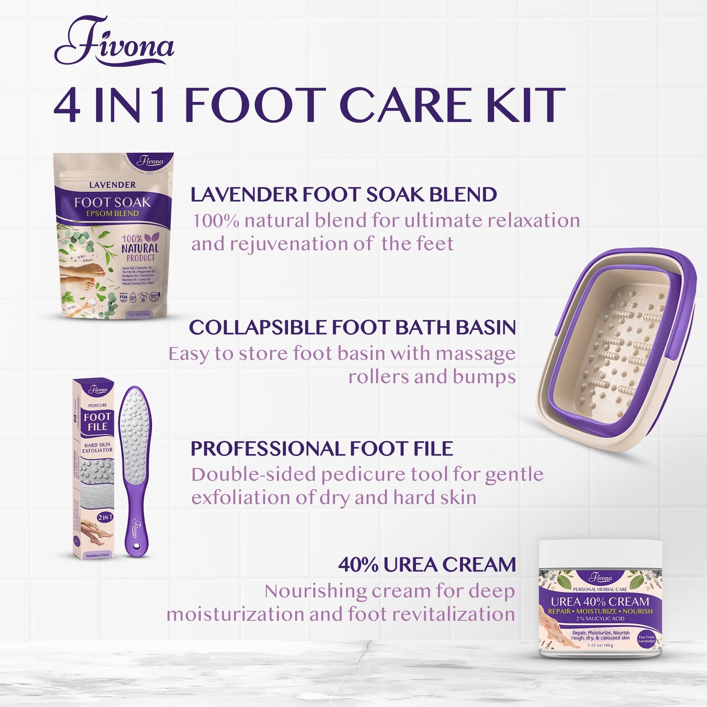 Foot Care Kit 4 in 1
