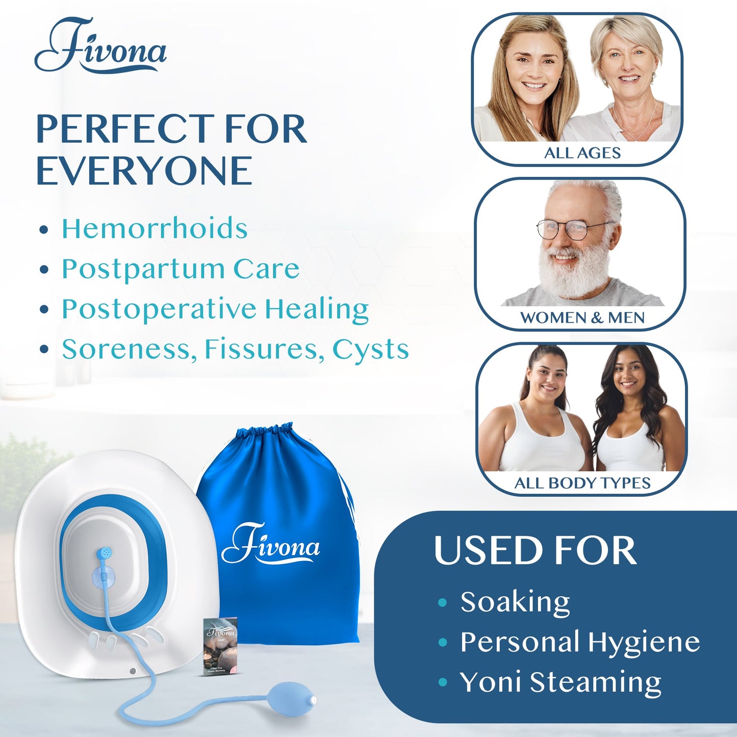 3 in 1 Sitz Bath Soaking Kit