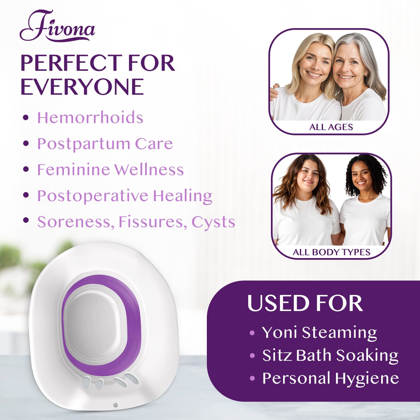 Expandable Sitz Bath & Steam Seat