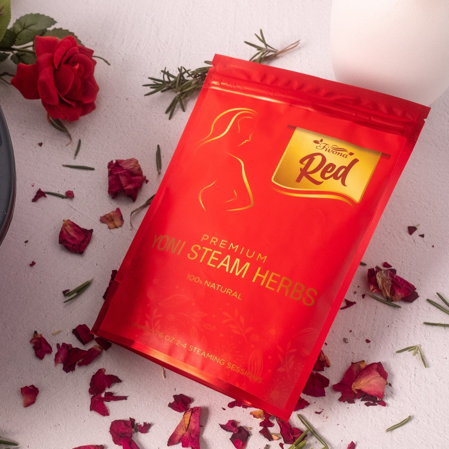 Yoni Steam Herbs | Premium Red | 1.76oz