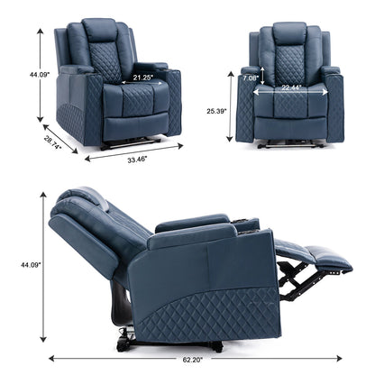 Massage Recliner with LED Lighting H7137