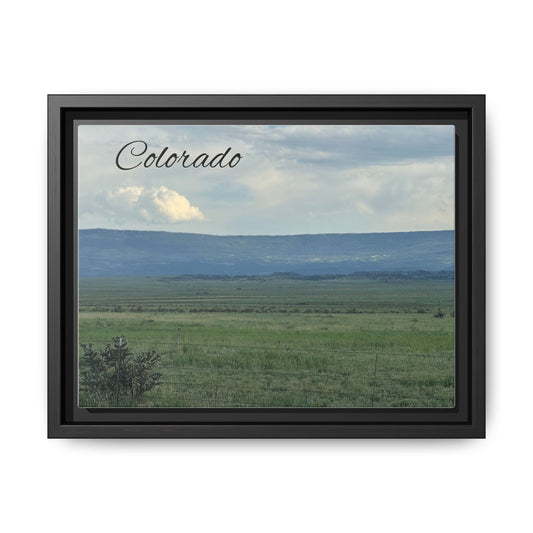 Framed Canvas Art Print, Colorado Landscape Decor, Nature Wall Art, Home Decor