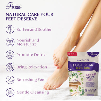 Foot Soak Blend with Lavender - 2Lb
