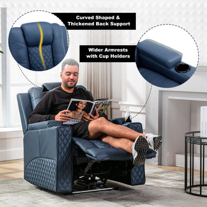 Massage Recliner with LED Lighting H7137