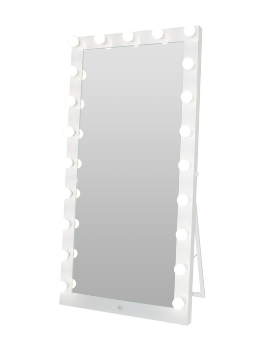 21 Bulb Standing Vanity Mirrors