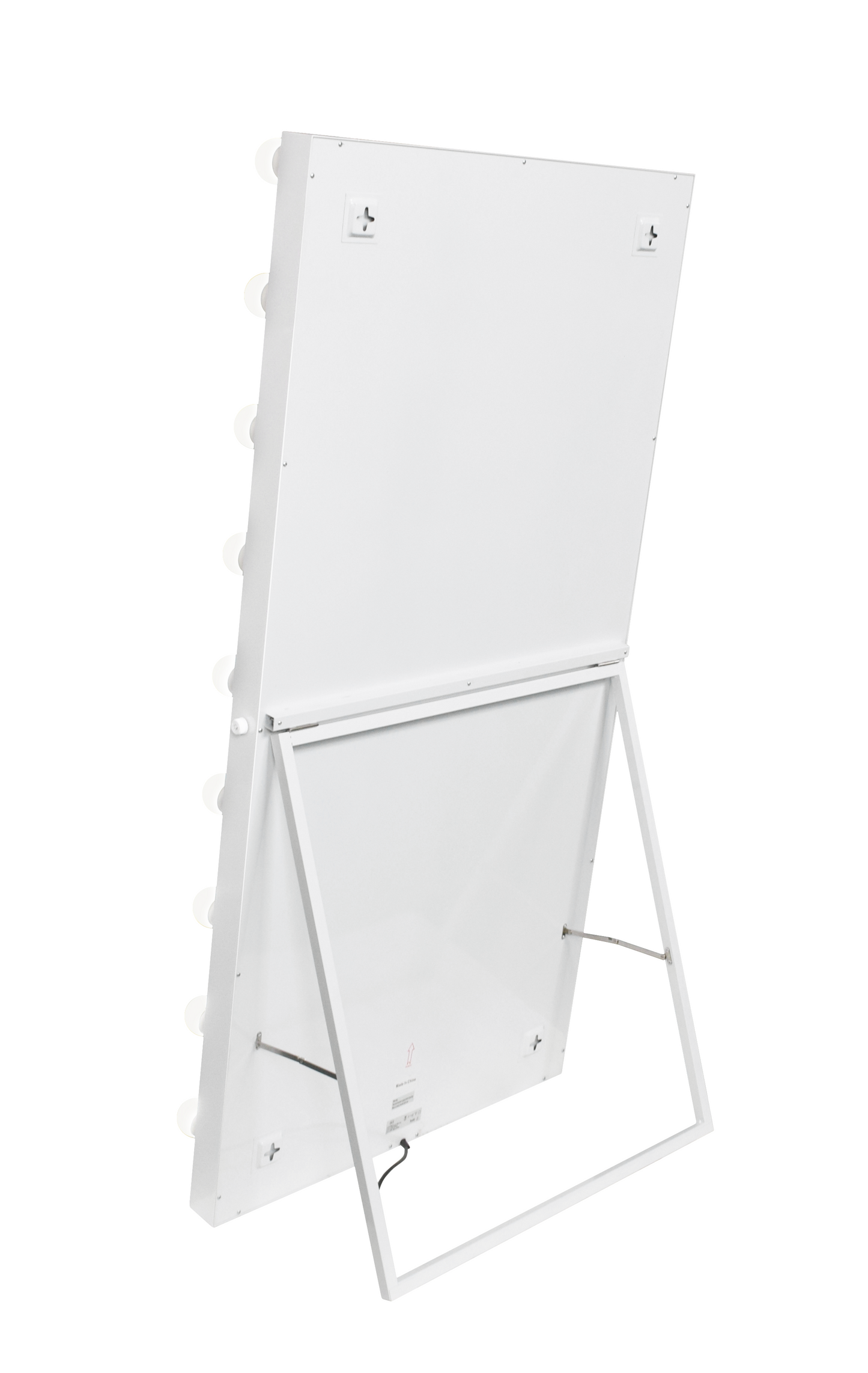 21 Bulb Standing Vanity Mirrors