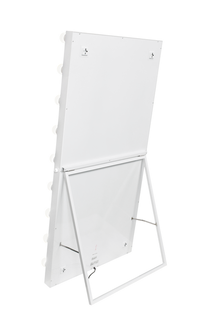 21 Bulb Standing Vanity Mirrors
