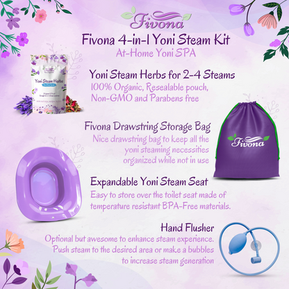 4 in 1 Yoni Steaming Kit