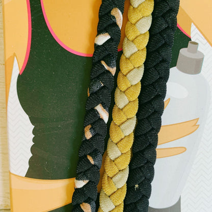 3 Pack Leopard Braided Headband | One Size Athleisure SALE