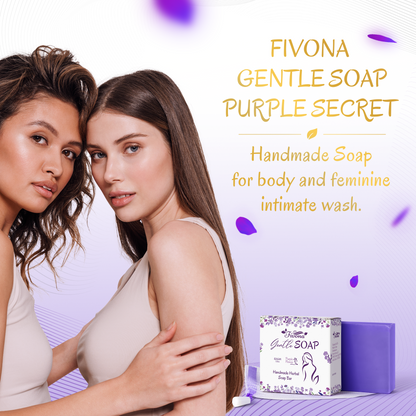 Gentle Yoni Soap | Purple Flower | 5.3oz