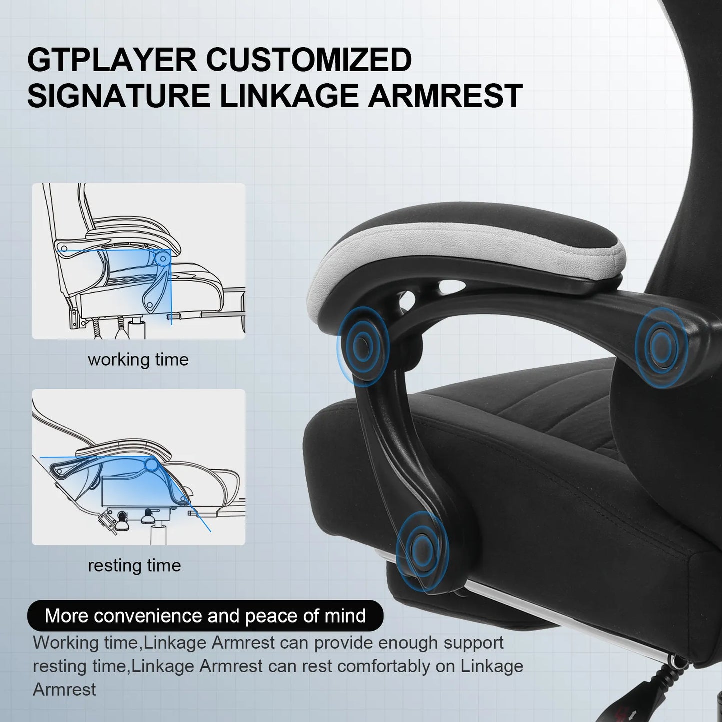 Footrest Series LR002 A
